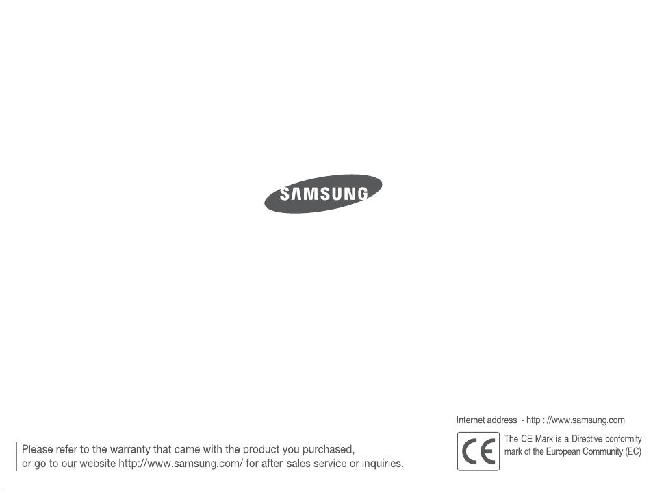 Samsung EC-BL103RBC-US User Manual | Page 98 / 98