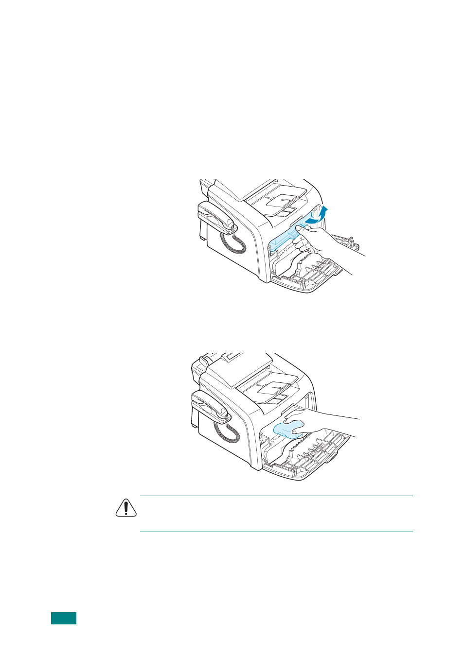 Cleaning the inside | Samsung SF-565P-XAA User Manual | Page 161 / 212