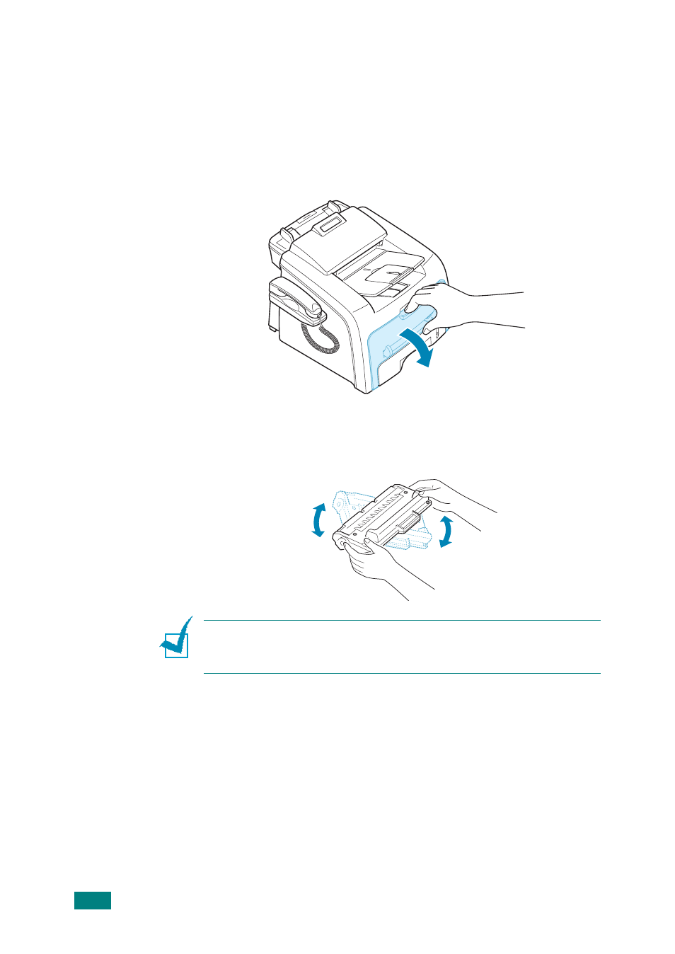 Redistributing toner | Samsung SF-565P-XAA User Manual | Page 165 / 212