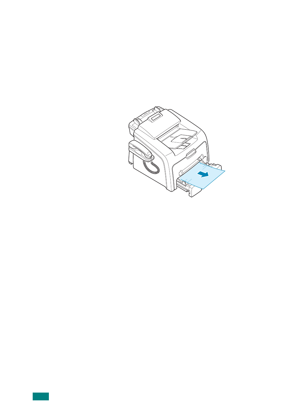 In the paper tray | Samsung SF-565P-XAA User Manual | Page 175 / 212