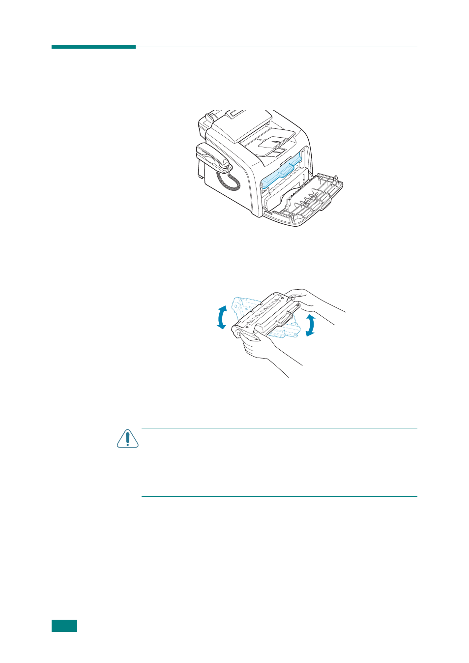 Installing the toner cartridge | Samsung SF-565P-XAA User Manual | Page 25 / 212