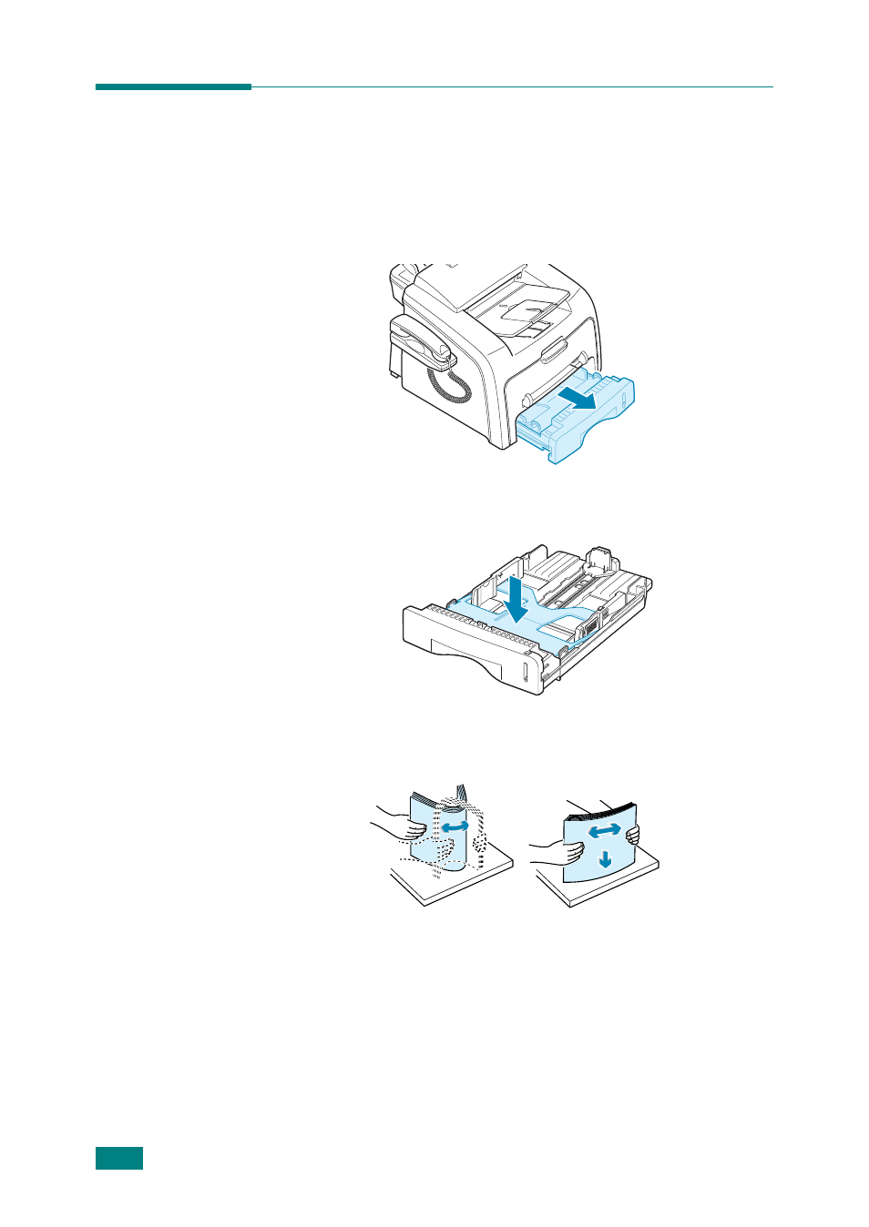 Loading paper | Samsung SF-565P-XAA User Manual | Page 27 / 212