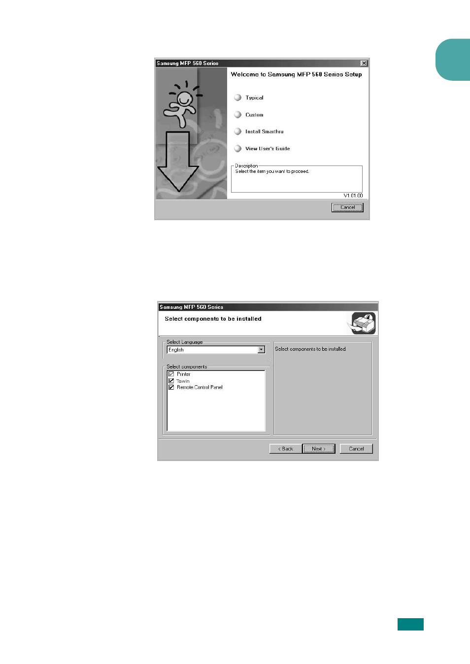 Samsung SF-565P-XAA User Manual | Page 38 / 212