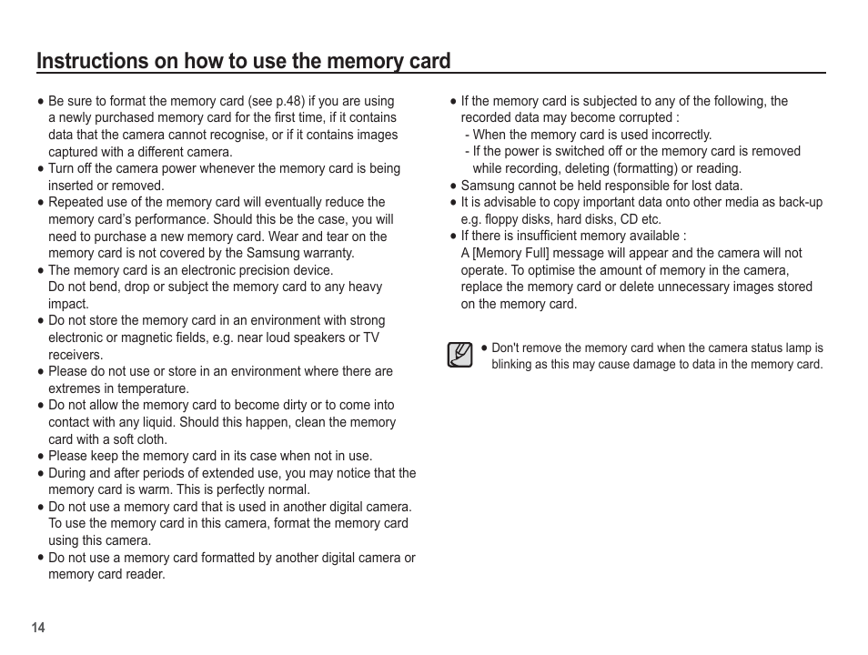 Samsung EC-SL30ZBBA-US User Manual | Page 15 / 98