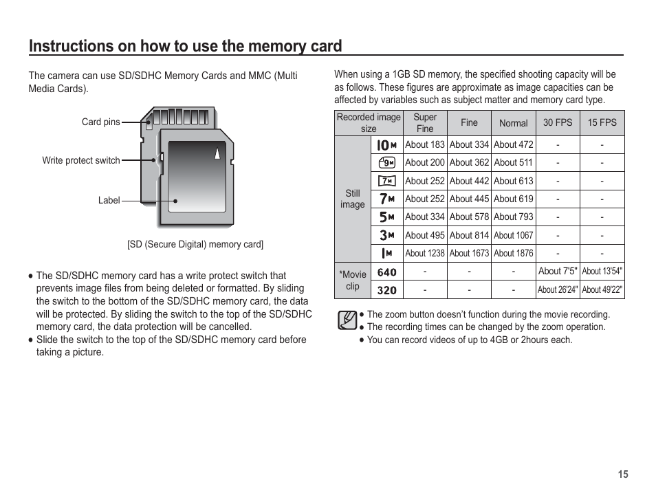 Samsung EC-SL30ZBBA-US User Manual | Page 16 / 98