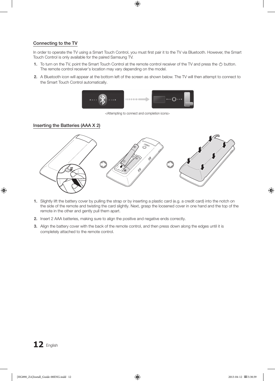 Samsung HG65NB890XFXZA User Manual | Page 12 / 52