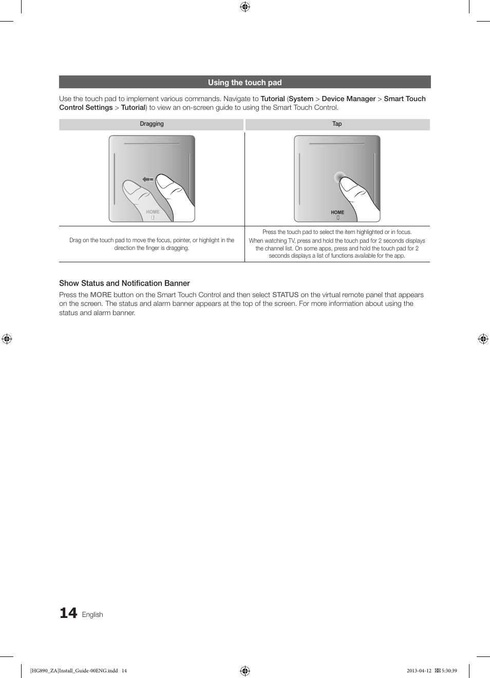 Samsung HG65NB890XFXZA User Manual | Page 14 / 52