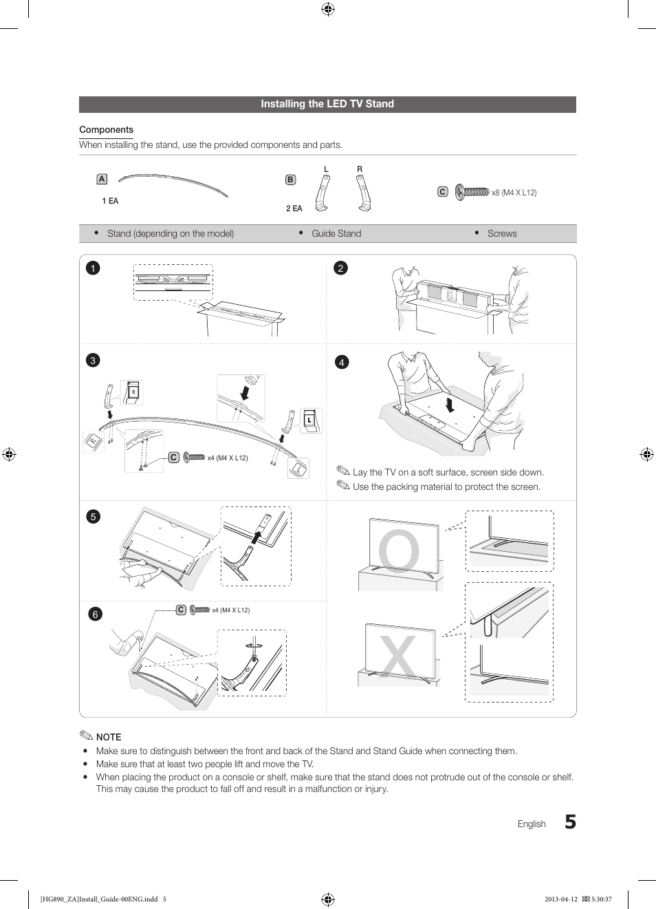 Samsung HG65NB890XFXZA User Manual | Page 5 / 52