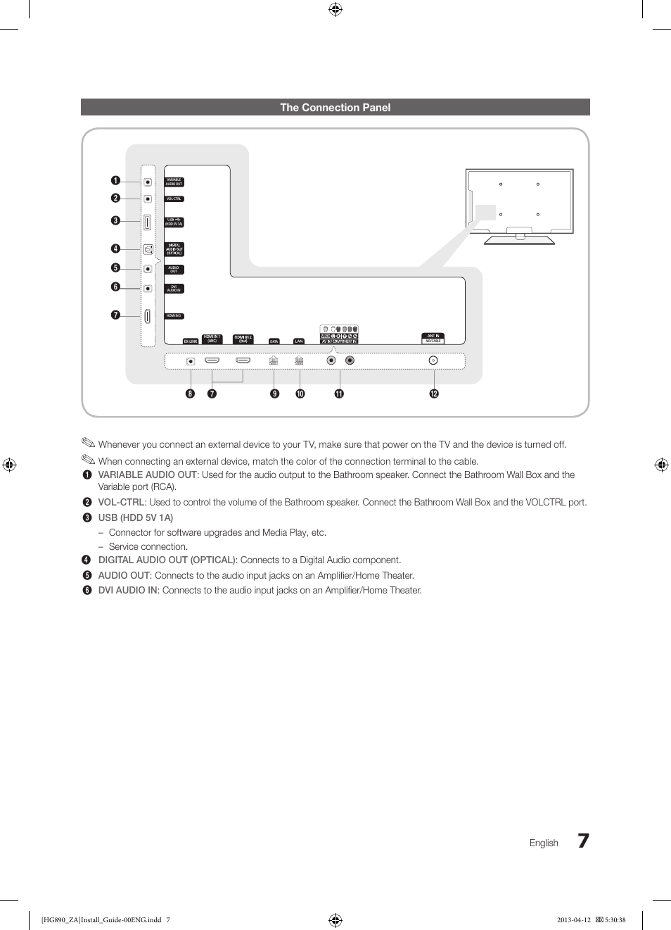 Samsung HG65NB890XFXZA User Manual | Page 7 / 52