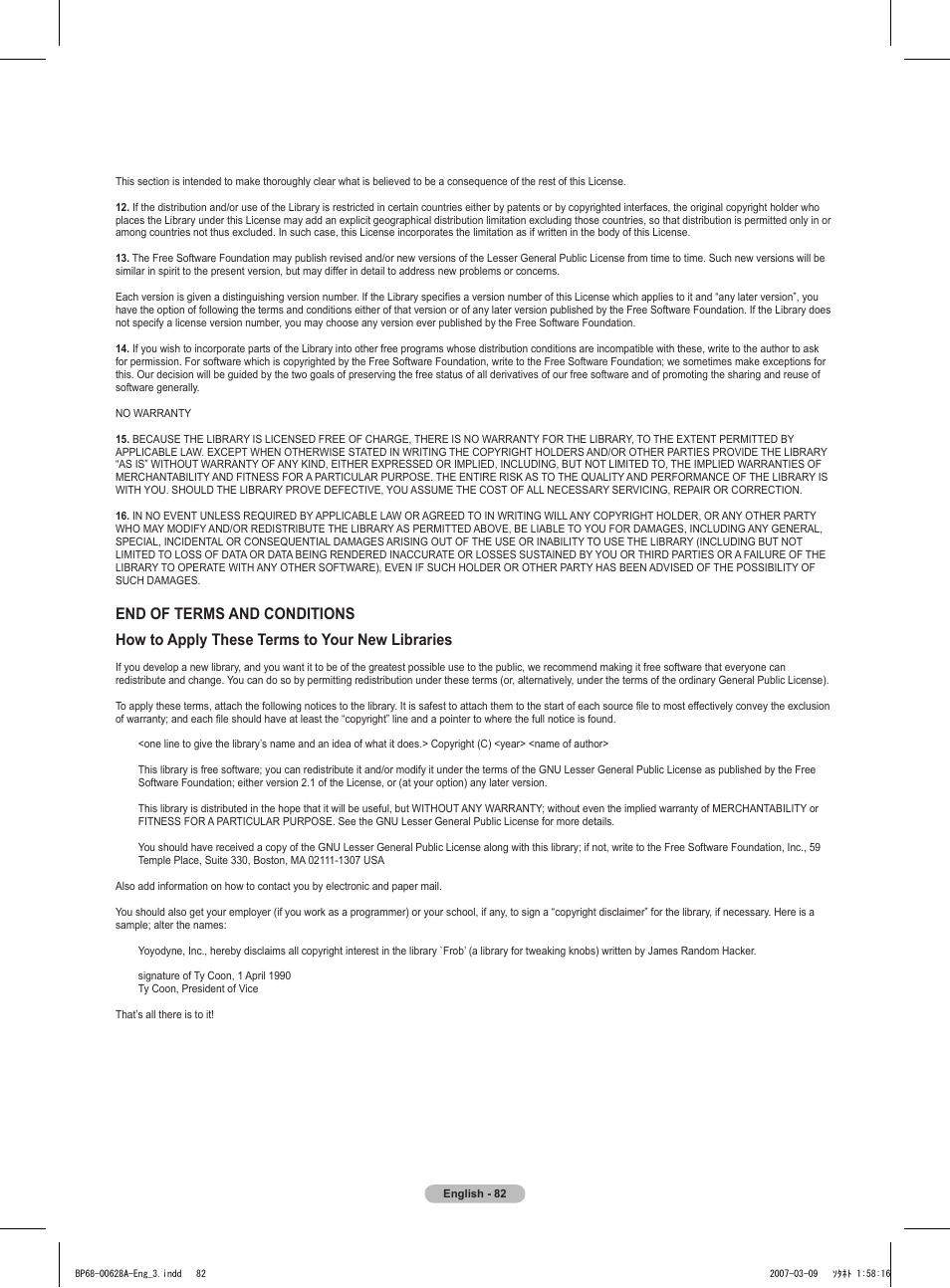 Samsung HLT5087SAX-XAA User Manual | Page 82 / 236