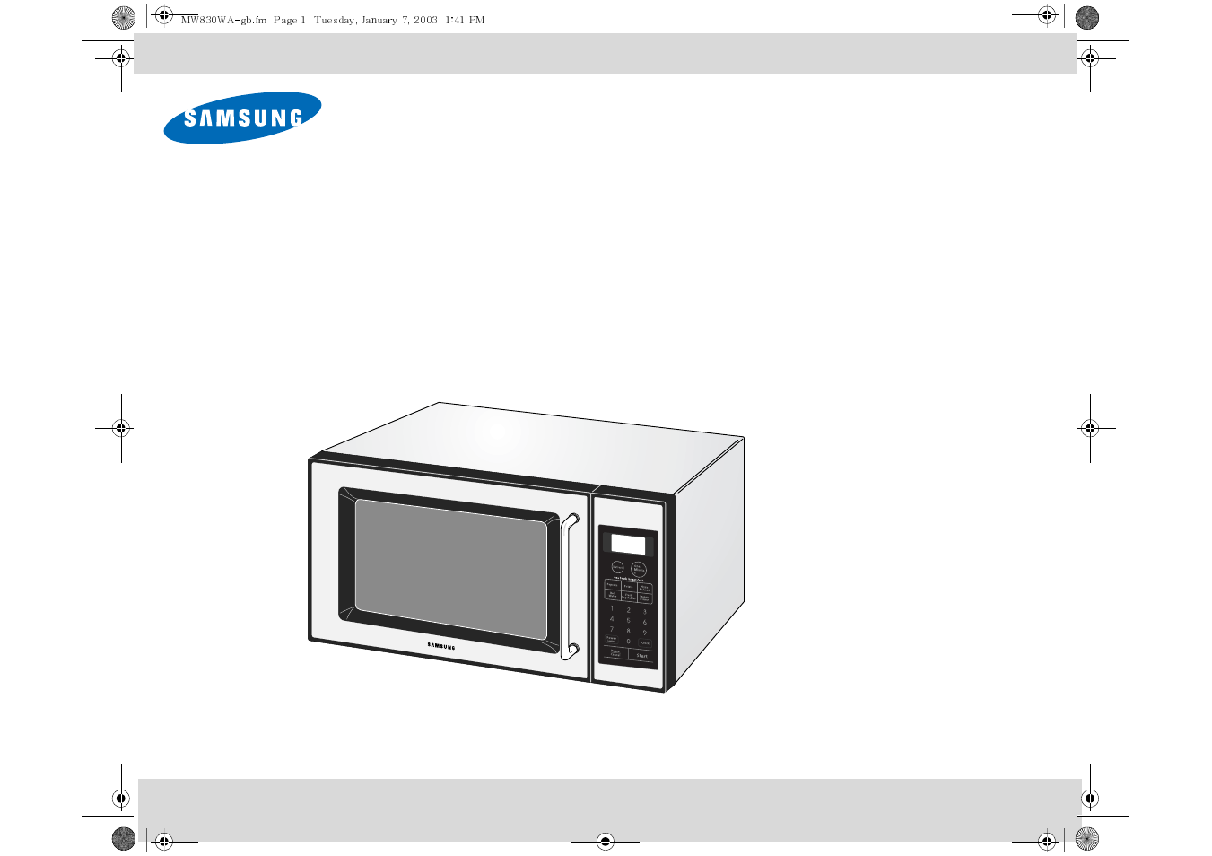 Samsung MW888STB-XAA User Manual | 24 pages