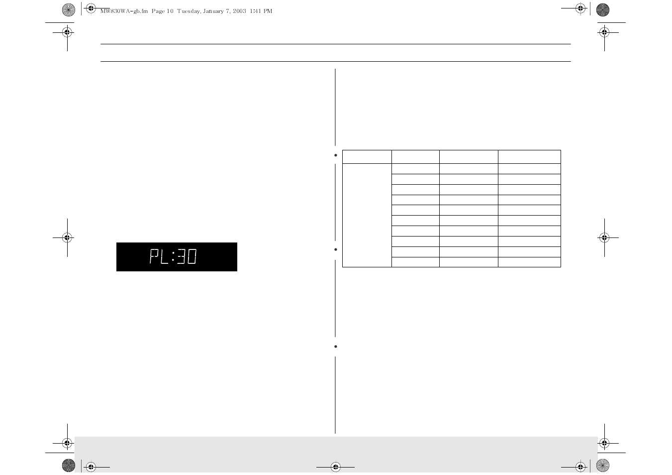 Operation | Samsung MW888STB-XAA User Manual | Page 10 / 24