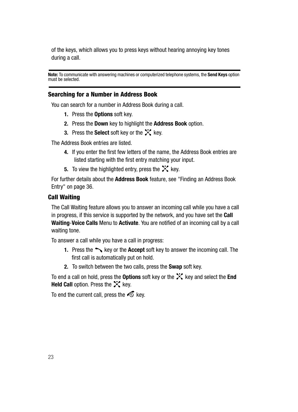 Samsung SGH-D347ZSACIN User Manual | Page 26 / 139