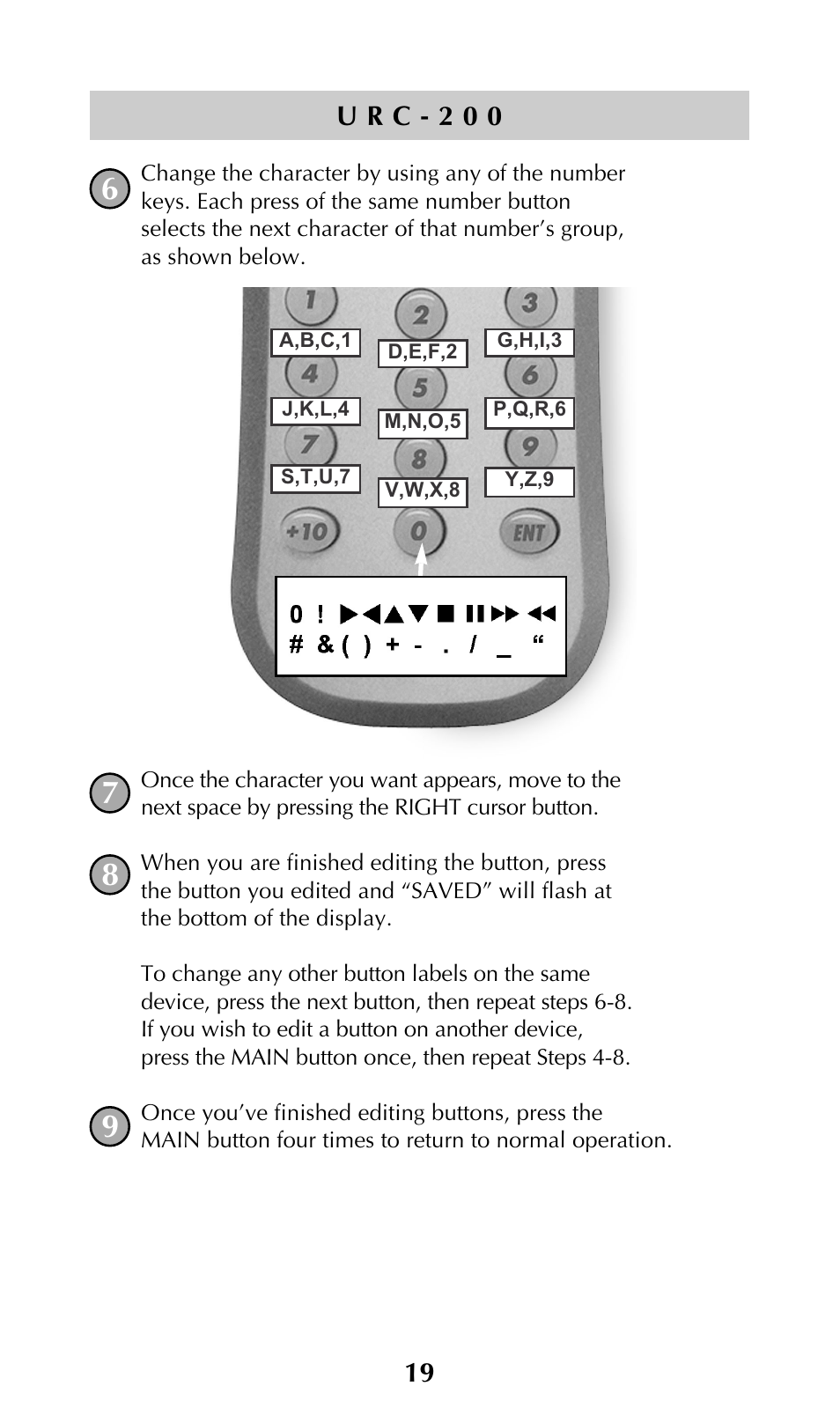 Adcom URC-200 User Manual | Page 21 / 53