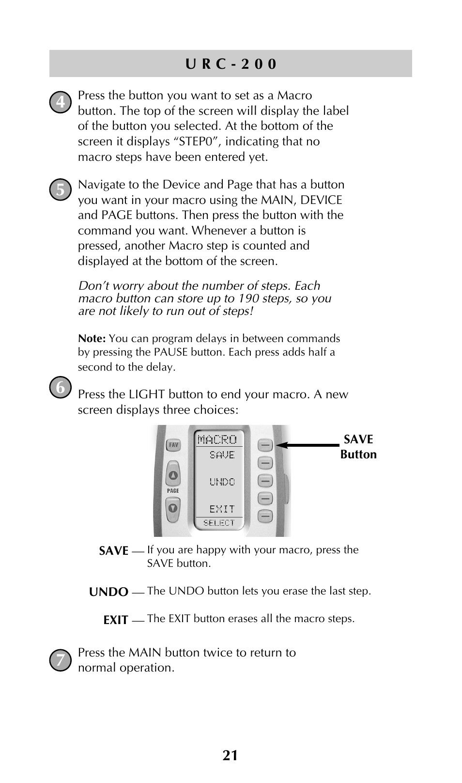 Adcom URC-200 User Manual | Page 23 / 53