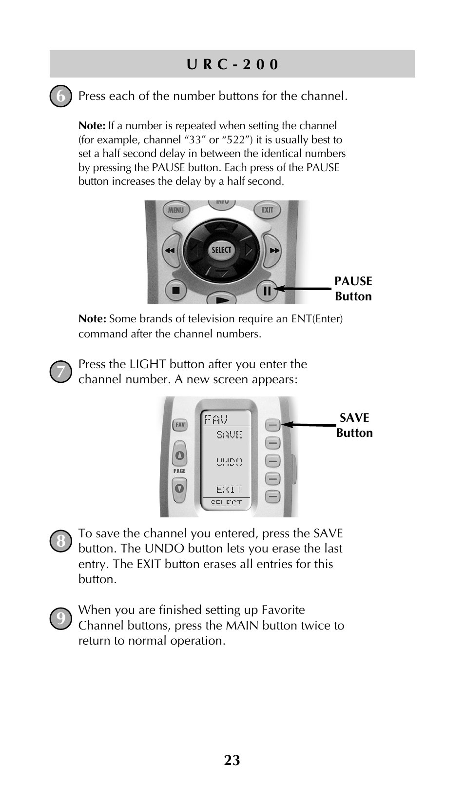 Adcom URC-200 User Manual | Page 25 / 53