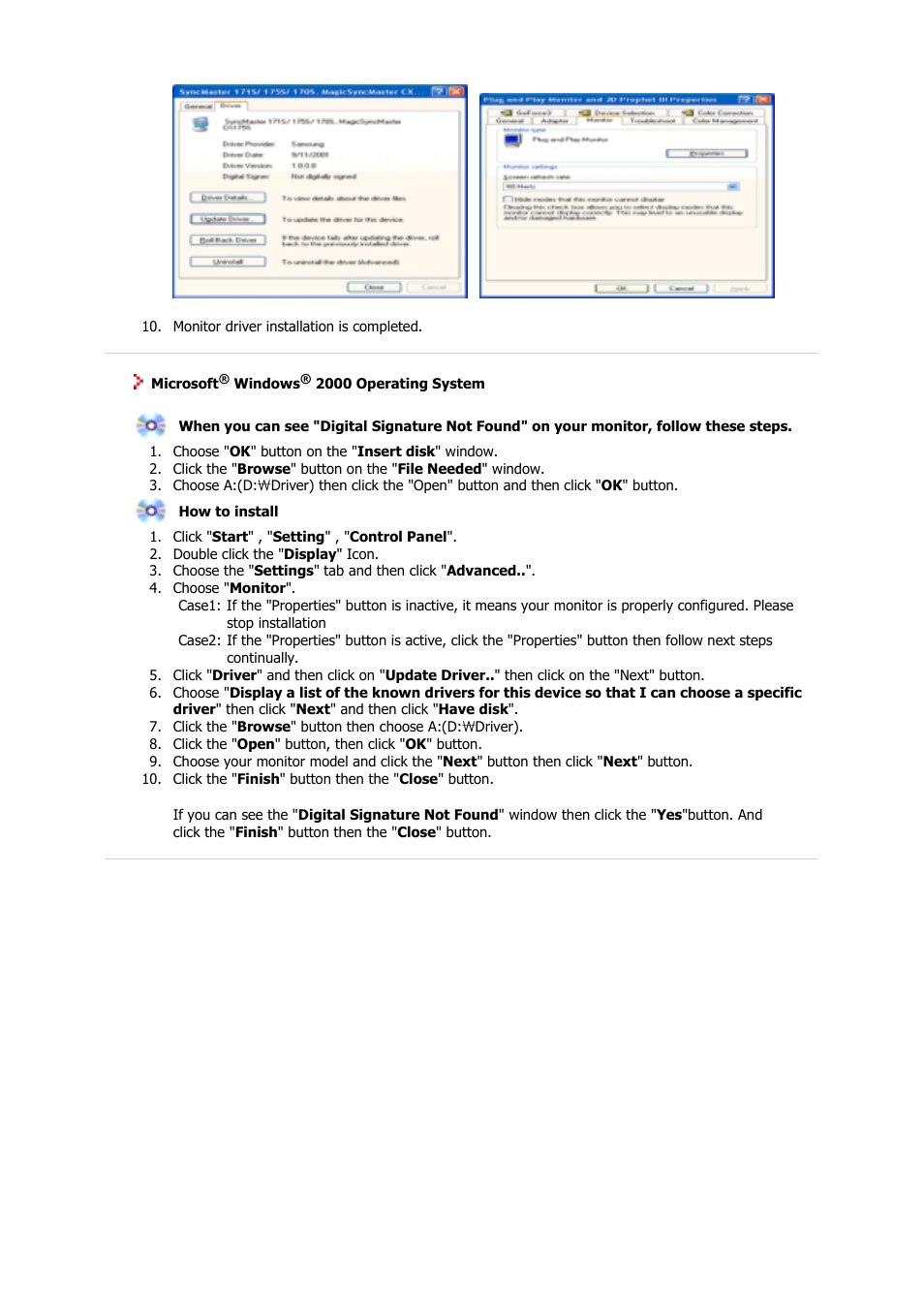 Samsung GS17CSSS User Manual | Page 21 / 79