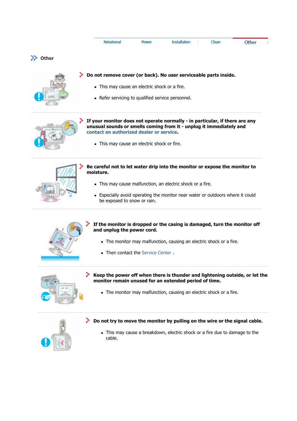 Other | Samsung GS17CSSS User Manual | Page 6 / 79