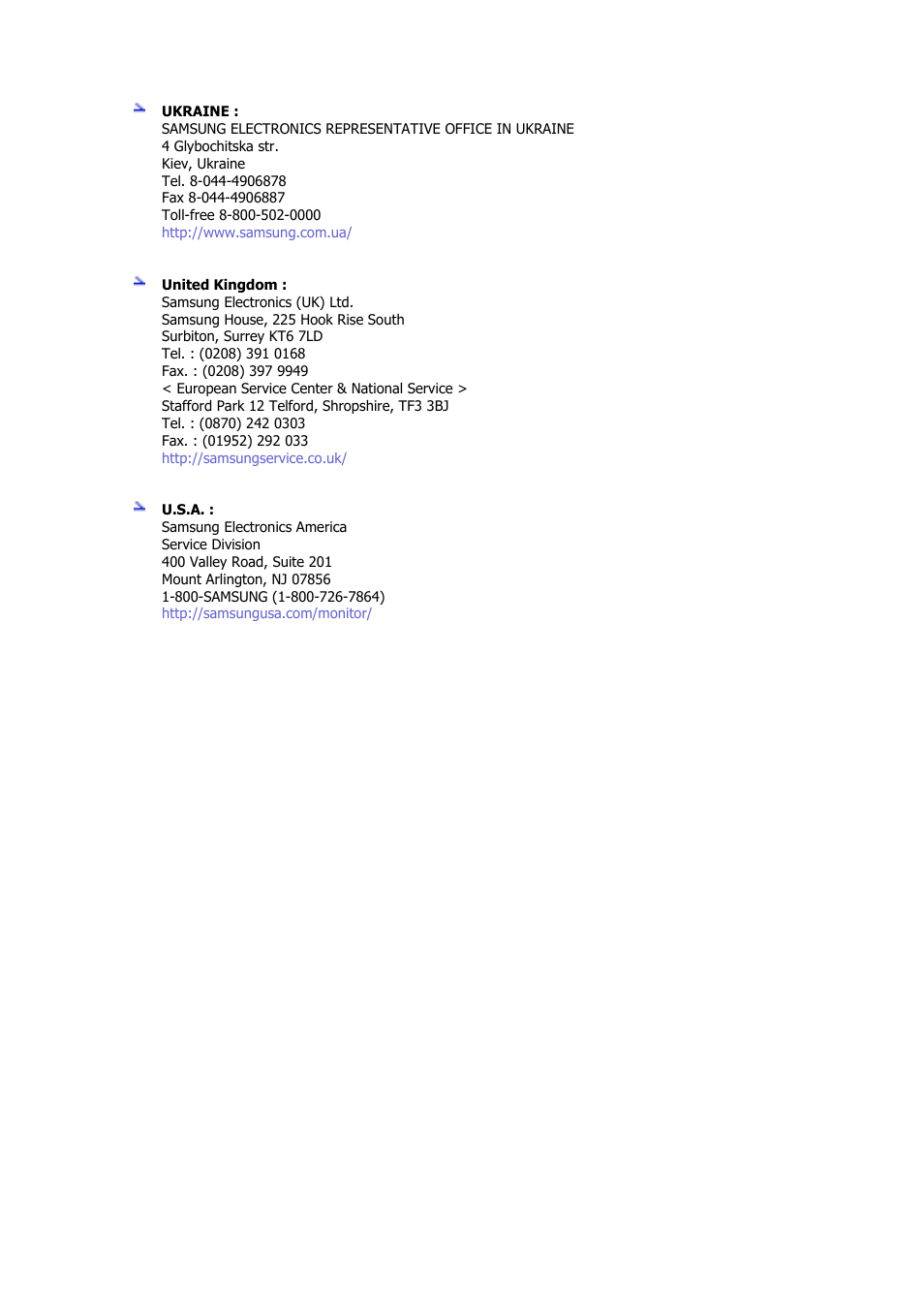 Samsung GS17CSSS User Manual | Page 68 / 79