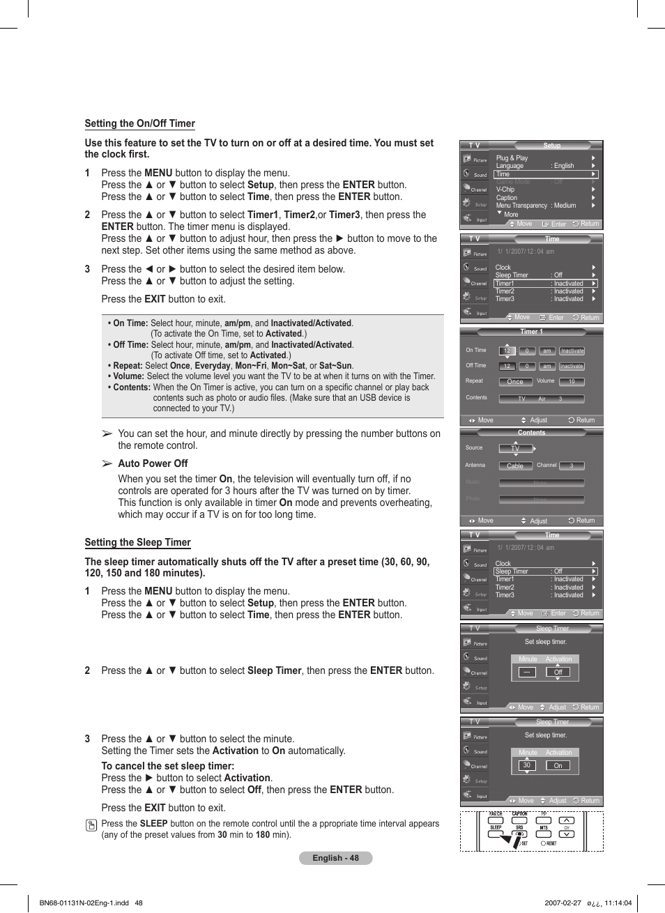 Samsung HPT4264X-XAA User Manual | Page 48 / 82