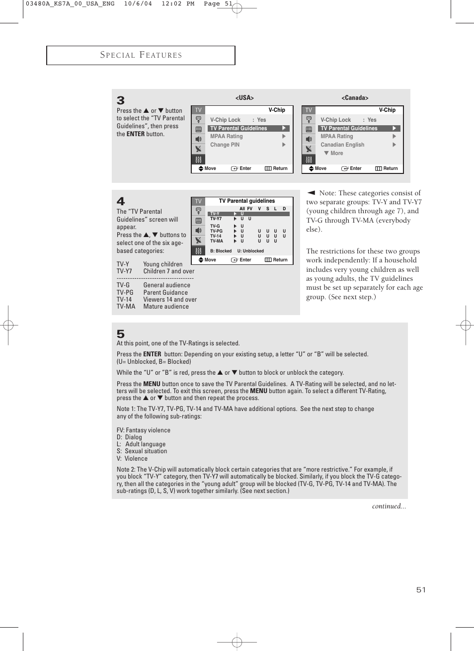 Samsung TXP2730S-XAA User Manual | Page 51 / 63