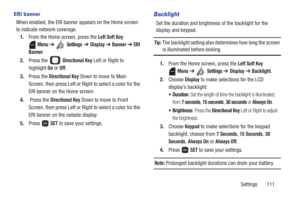 Samsung SCH-U365WSAVZW User Manual | Page 116 / 175