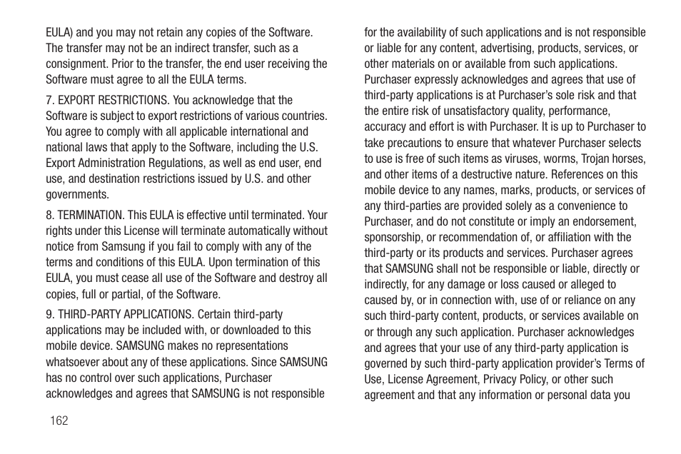 Samsung SCH-U365WSAVZW User Manual | Page 167 / 175