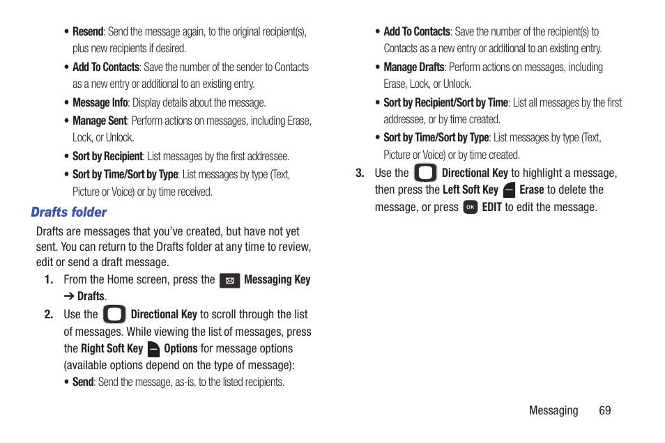 Samsung SCH-U365WSAVZW User Manual | Page 74 / 175