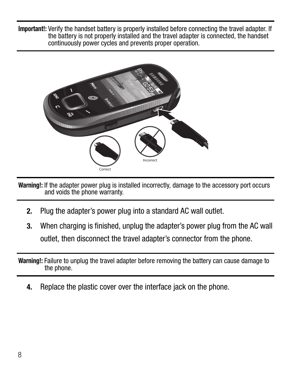 Samsung SGH-T340ZKATFN User Manual | Page 12 / 105