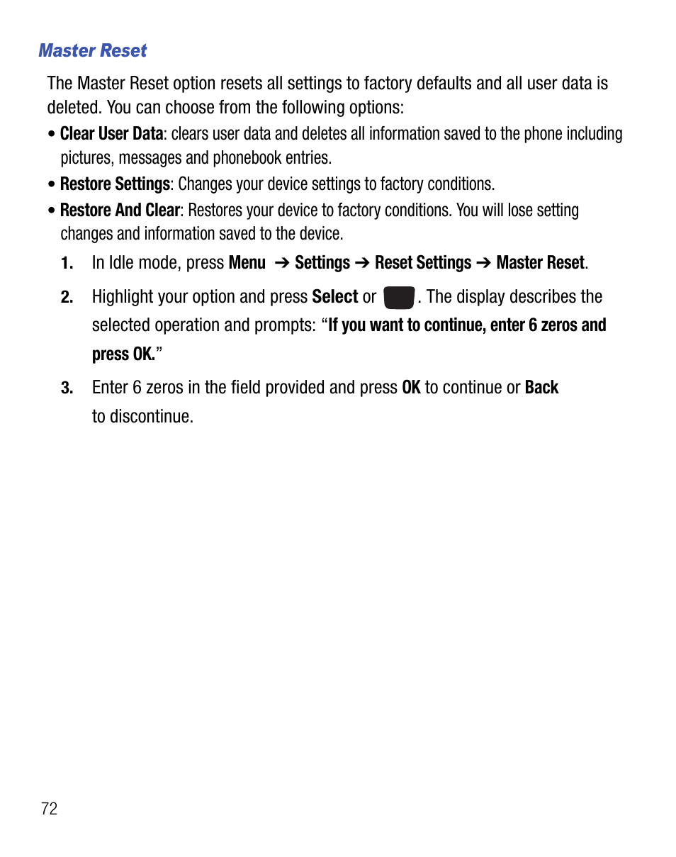 Samsung SGH-T340ZKATFN User Manual | Page 76 / 105