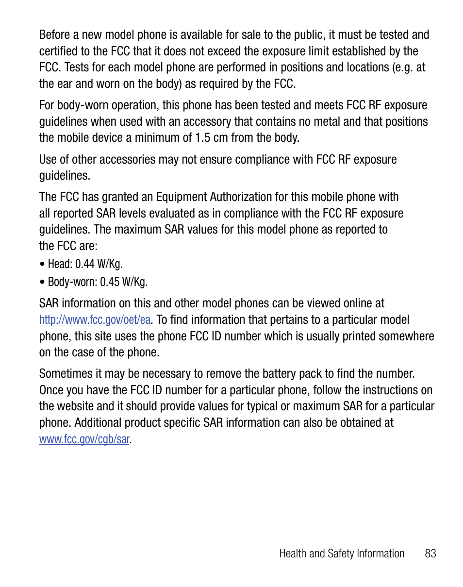 Samsung SGH-T340ZKATFN User Manual | Page 87 / 105