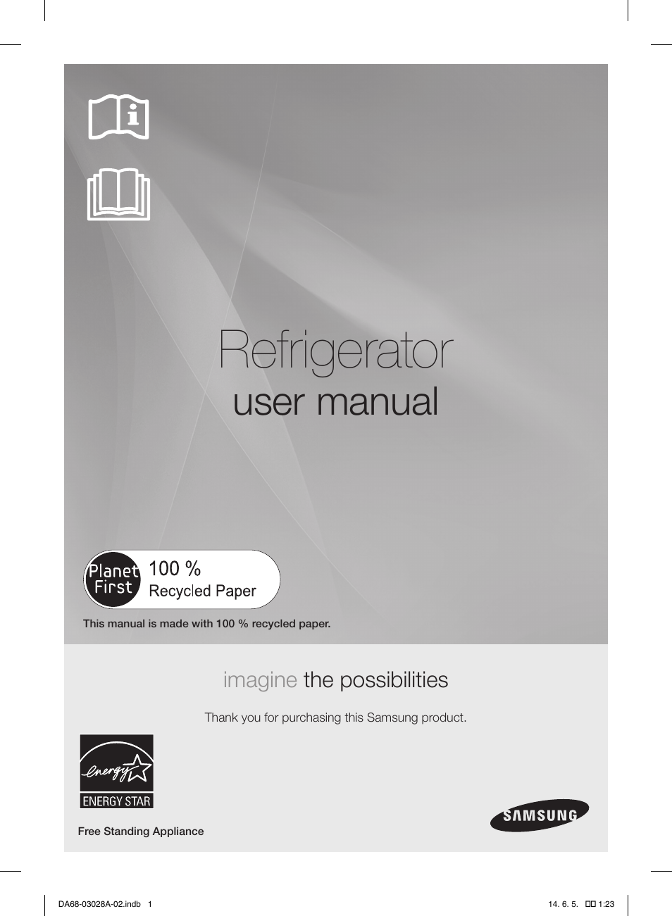 Samsung RF30HDEDTSR-AA User Manual | 124 pages