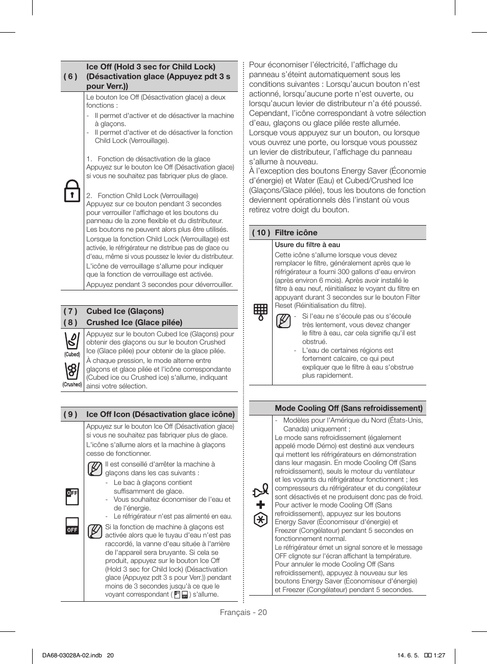 Samsung RF30HDEDTSR-AA User Manual | Page 104 / 124