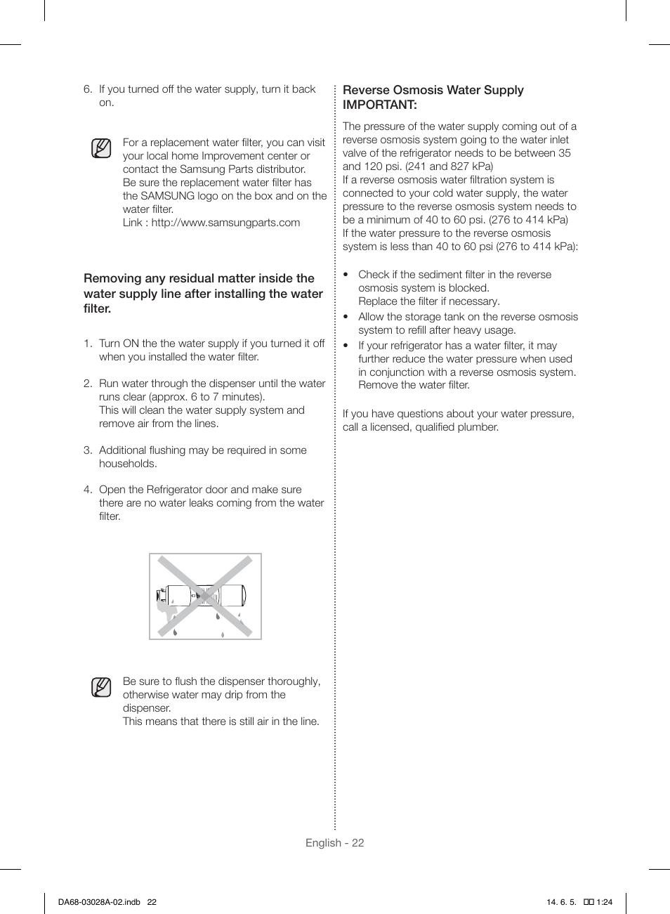 Samsung RF30HDEDTSR-AA User Manual | Page 22 / 124