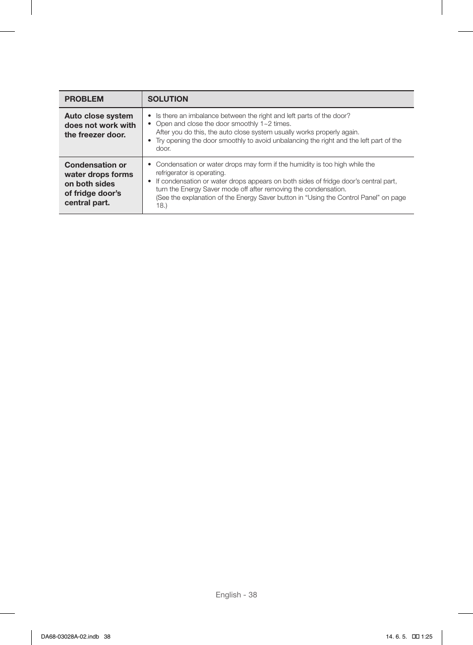 Samsung RF30HDEDTSR-AA User Manual | Page 38 / 124