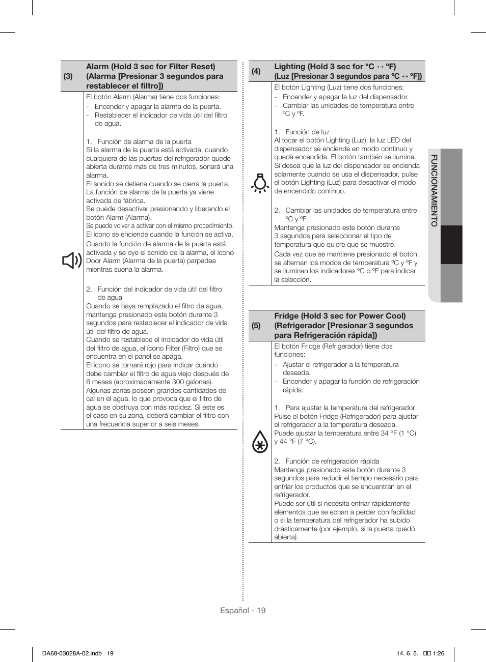 Samsung RF30HDEDTSR-AA User Manual | Page 61 / 124