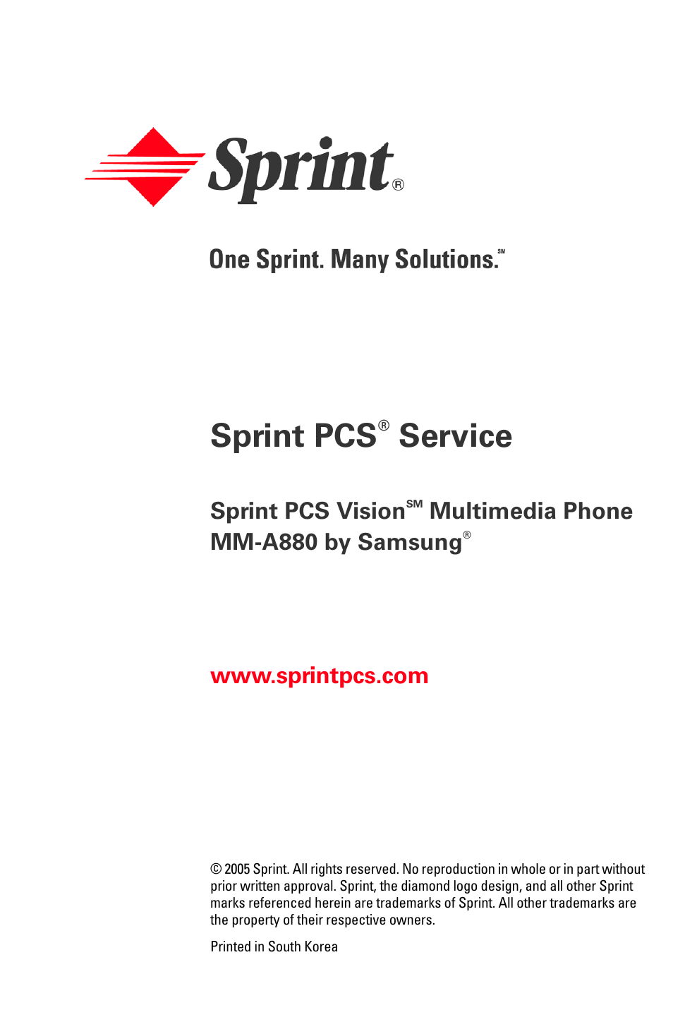 Samsung SPH-A880TSSXAR User Manual | 298 pages
