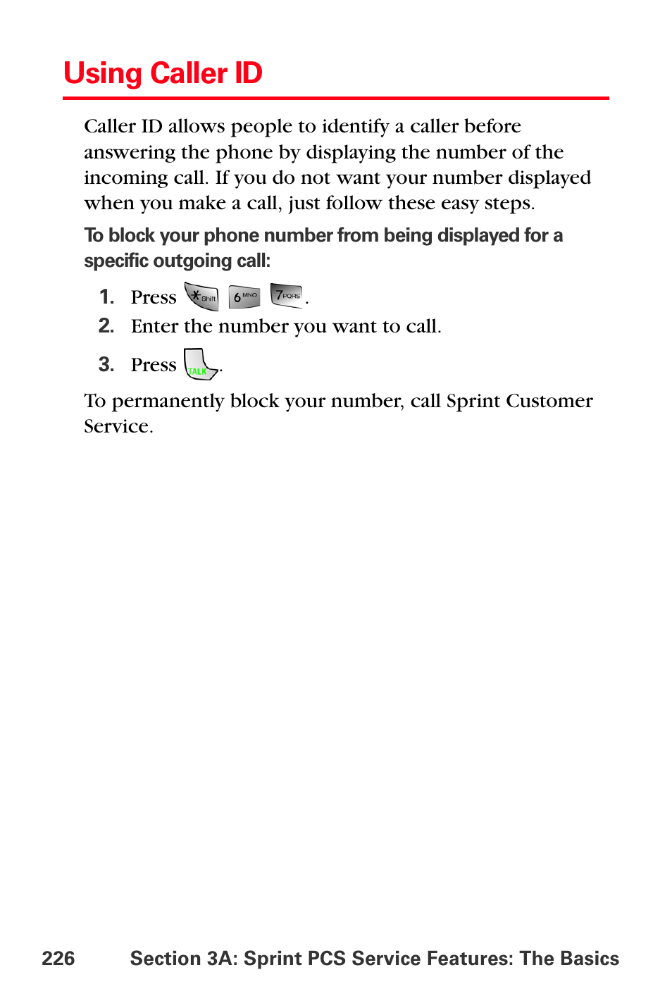 Using caller id | Samsung SPH-A880TSSXAR User Manual | Page 240 / 298
