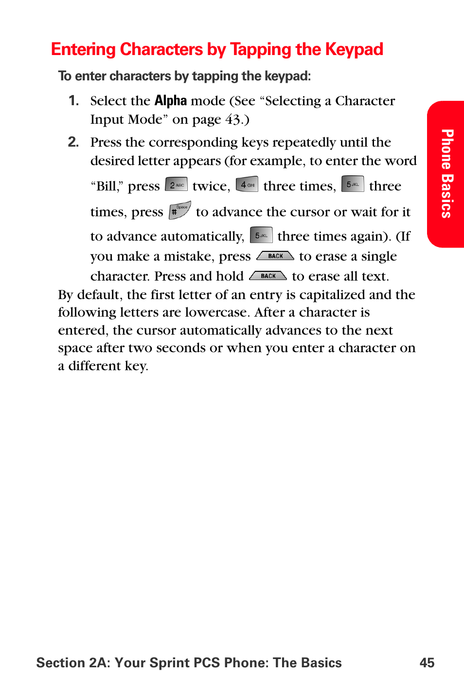 Entering characters by tapping the keypad | Samsung SPH-A880TSSXAR User Manual | Page 59 / 298