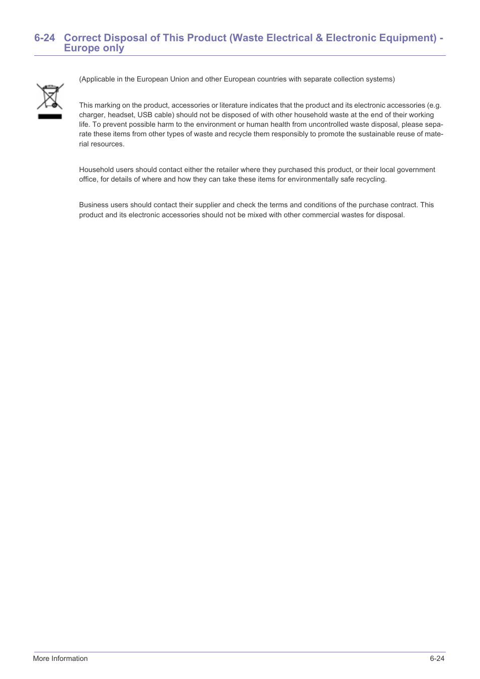 Correct disposal of this product | Samsung LS23PUZKFVUZA User Manual | Page 81 / 81