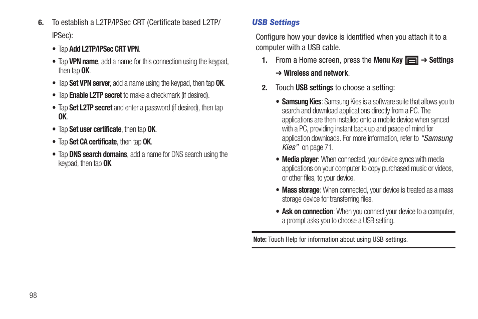 Samsung GT-P1010CWAXAR User Manual | Page 102 / 147