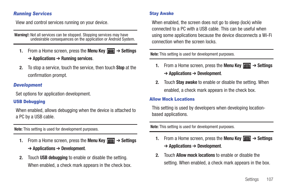 Samsung GT-P1010CWAXAR User Manual | Page 111 / 147