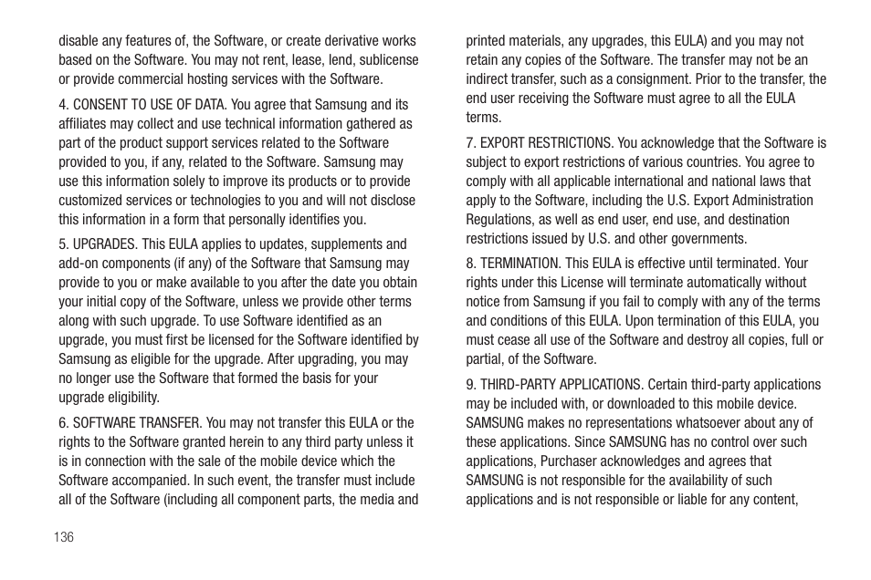 Samsung GT-P1010CWAXAR User Manual | Page 140 / 147