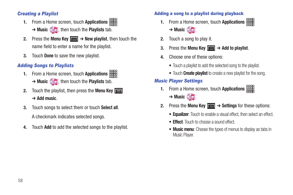 Samsung GT-P1010CWAXAR User Manual | Page 62 / 147