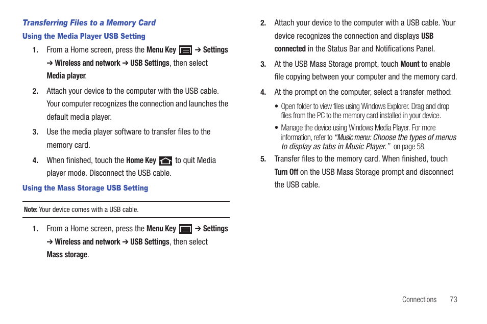 Samsung GT-P1010CWAXAR User Manual | Page 77 / 147