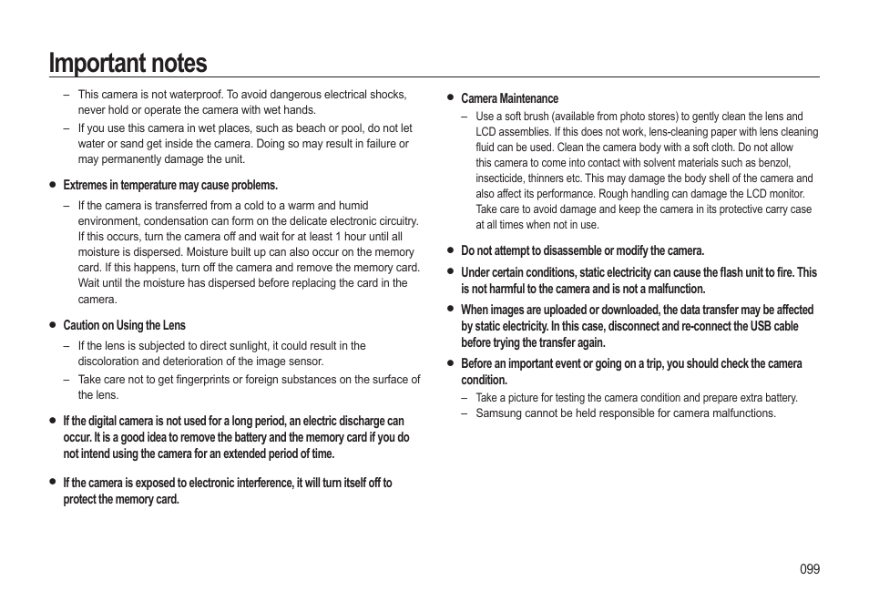 Samsung EC-SL310BBA-US User Manual | Page 100 / 108