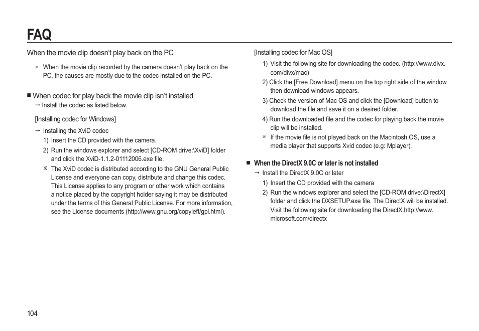 Samsung EC-SL310BBA-US User Manual | Page 105 / 108