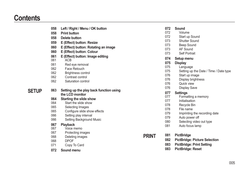 Samsung EC-SL310BBA-US User Manual | Page 6 / 108