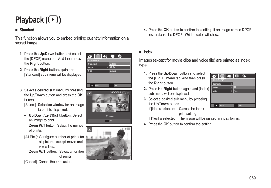 Playback ( ) | Samsung EC-SL310BBA-US User Manual | Page 70 / 108