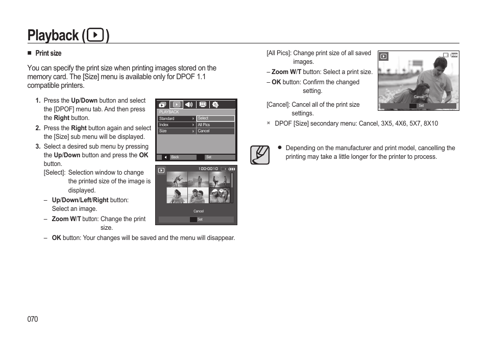 Playback ( ) | Samsung EC-SL310BBA-US User Manual | Page 71 / 108